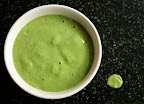 Sauces salade : crème toute verte