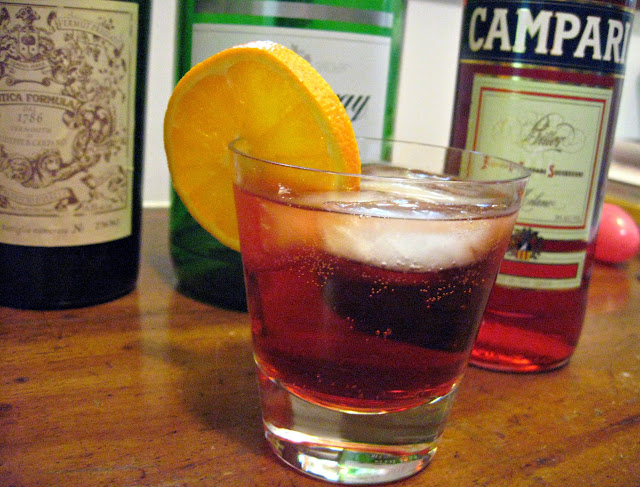 The Negroni - Campari, Red Vermouth, and Gin