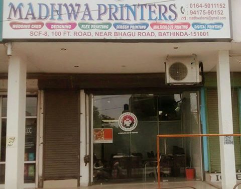MADHWA PRINTERS, SCF 8, 100 Feet Rd, Civil Lines, Bathinda, Punjab 151001, India, Invitation_Printing_Service, state PB