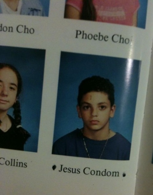 Jesus Condom | Unique Funny Names For Boys
