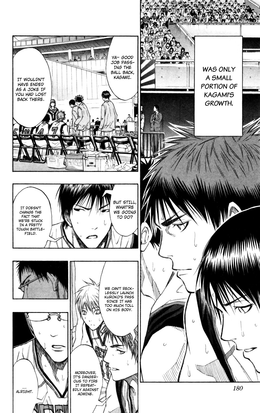 Kuroko no Basket Manga Chapter 117 - Image 3_180
