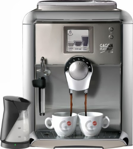 Gaggia 90950 Platinum Vision Espresso Machine w/Milk Island - Platinum