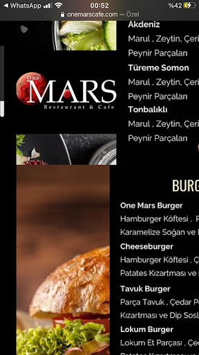 One Mars Cafe & Bar logo