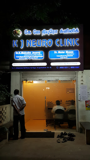 KJ Neuro clinic, 11, Kaliamman Koil St, Chinmaya Nagar, Virugambakkam, Chennai, Tamil Nadu 600092, India, Neurologist, state TN