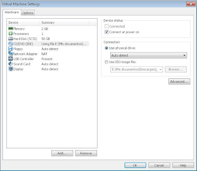 Expandir hd root virtual ext4 con GParted en VMware Workstation