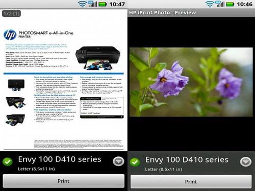 HP iPrint Photo App HP iPrint Photo App