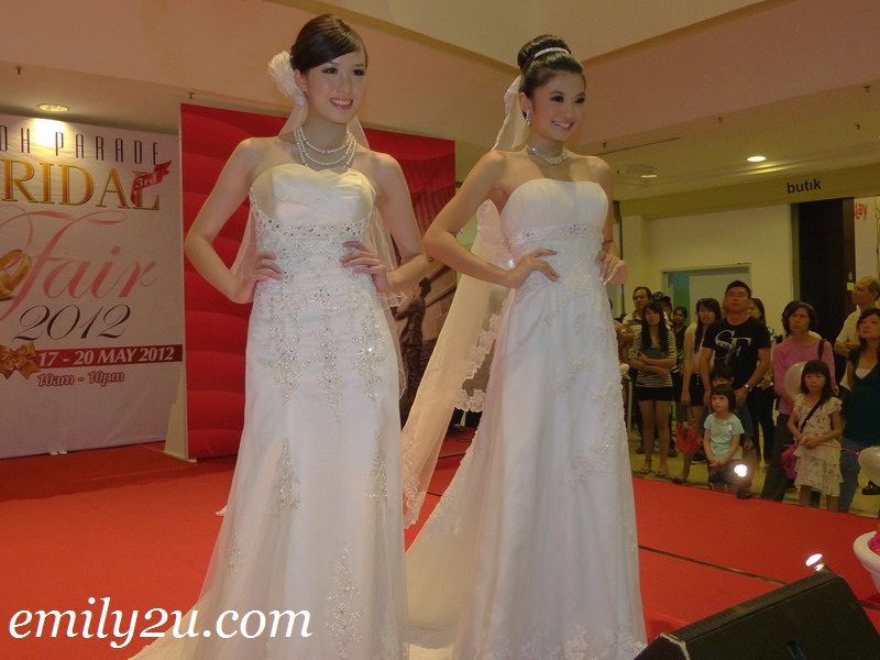 Ipoh Parade Bridal Fair fashion show