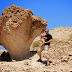 Oman - skalne grzybki okolice Mazaree