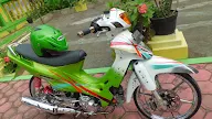 Modifikasi Motor Drag Shogun 110