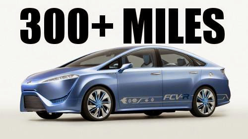 Toyotas 2015 Fuel Cell Car Aims For 300 Mile Range