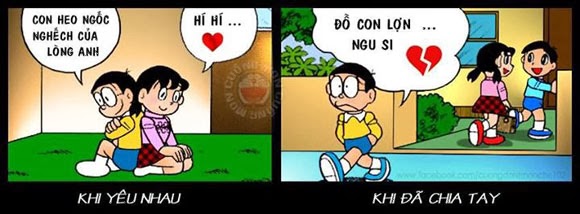 Doremon Chế: Khi Yêu Nhau Và Sau Khi Chia Tay Doremon Chế: Khi Yêu Nhau Và Sau Khi Chia Tay