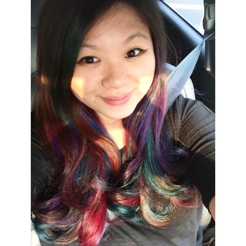 Rainbow Ombre Dip Dye Hair Archives Fearless Whimsy