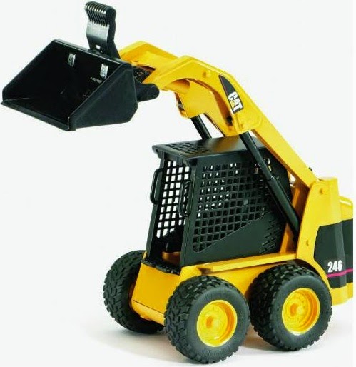Các chi tiết và bộ phận của mô hình Xe xúc loại nhỏ đều rất tinh xảo và sắc nét Các chi tiết và bộ phận trên chiếc xe xúc loại nhỏ Caterpillar Skid Steer Loader đều tinh xảo