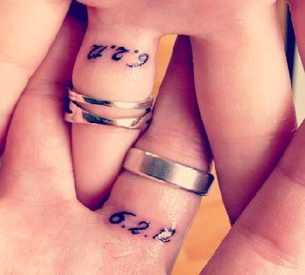 Small and meaningful tattoos on finger