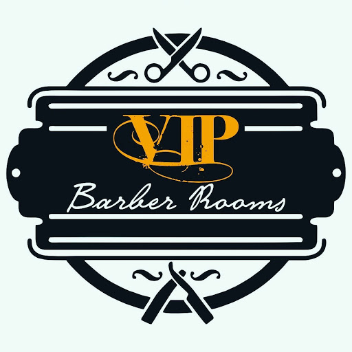 VIP BARBER ROOMS logo