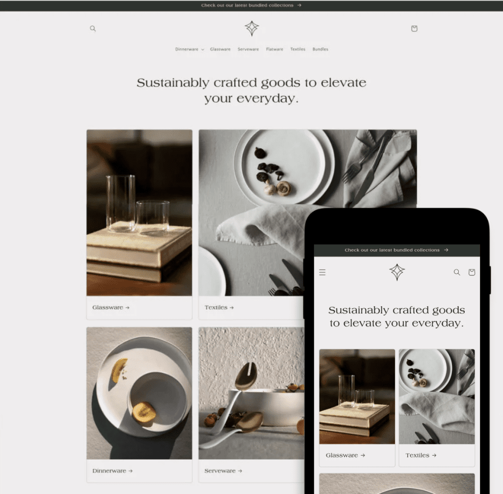 craft home and decor shopify theme