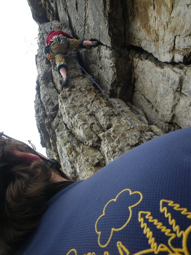 No spring is complete without a little climbing double double at Seneca Rocks, WV.