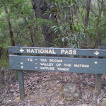National Pass sign (7283)