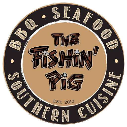 The Fishin' Pig Norfolk logo
