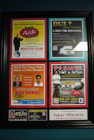several ads including two for bail bonds