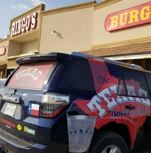 Ringo's BBQ and Burgers logo