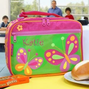  Butterfly Embroidered Lunch Box