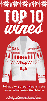 Whole Foods Top 10 Holiday Wines + Free Wine Tasting Placemat Printable