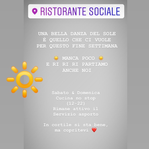 Ristorante Sociale