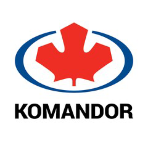 Sliding doors, Closets, Kitchens, Aluminum partitions KOMANDOR Vancouver logo