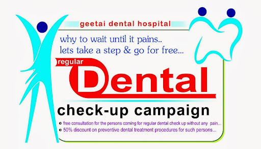 Geetai Dental Hospital, Manikrao Pawde Complex, Above Manik Hospital,, Malegaon Road, Taroda Naka, Nanded Malegaon Rd, Ashtvinayak Nagar, Nanded, Maharashtra 431605, India, Dental_Clinic, state MH