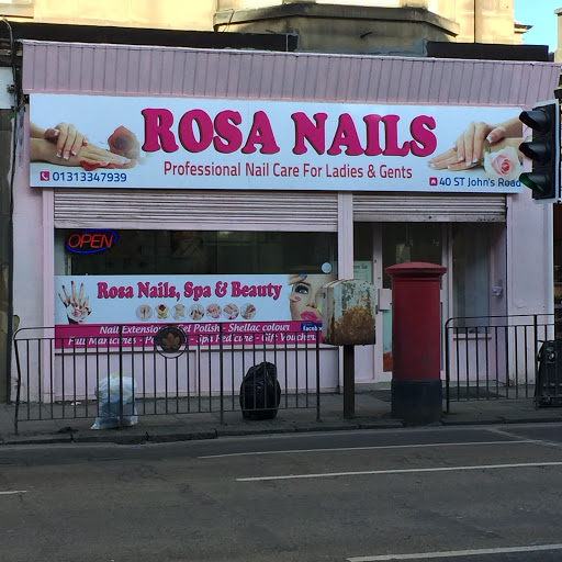 ROSA NAILS IN CORSTORPHINE logo