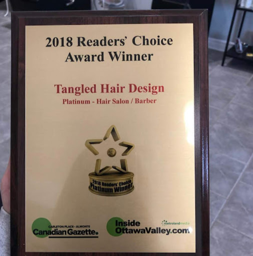 Tangled Hair Design logo