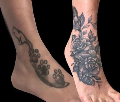 Little Paw To Rose Ankle 