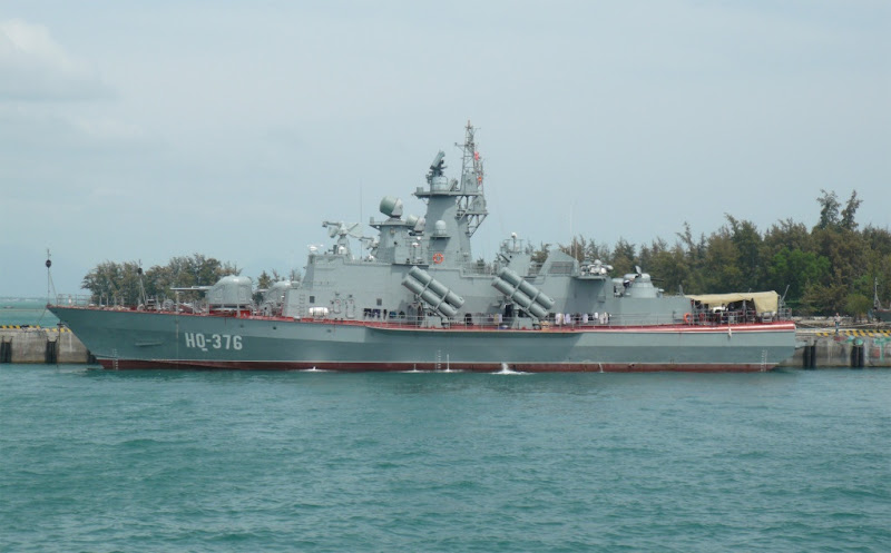 Hai tàu Hải quân Quân đội nhân dân Việt Nam lên đường đi tuần tra liên hợp và thăm Trung Quốc 376