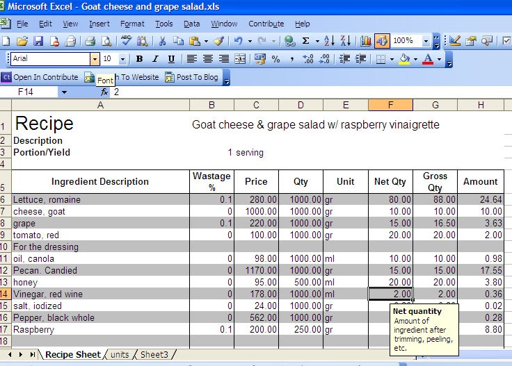 Gst calculation worksheet