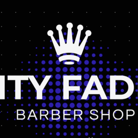 City fades barber shop logo