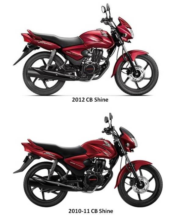 2012 Honda Cb Shine Sneaks In Pricecolorsspecifications - honda shine new model bike photos