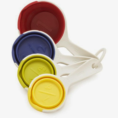 Chef'N Chef'n Primary Colors Pinch and Pour Measuring Cups and Spoons Set 105-252-112-99