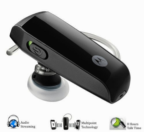  Designer Multipoint Audio Streaming Wireless Bluetooth Headset for all Samsung phones with Free Car Charger