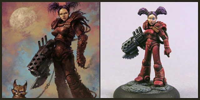 Bombshell Babes miniatura Bombshell Babes miniatura