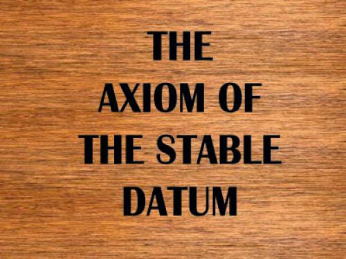 The Stable Datum