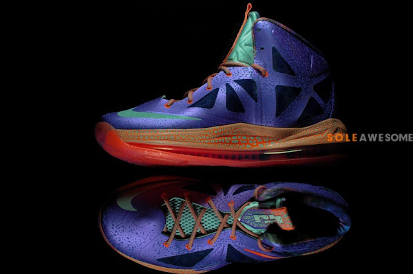 A Detailed Look at Nike LeBron X GS Galaxy 543564500