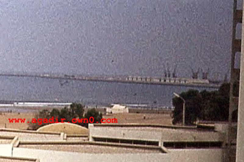 مركز الوقاية المدنية بشاطئ اكادير 1977 Fgj