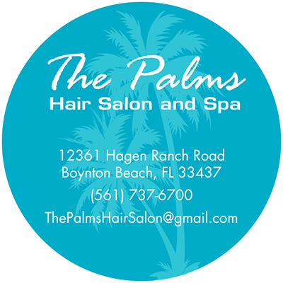 The Palms Hair Salon and Spa logo