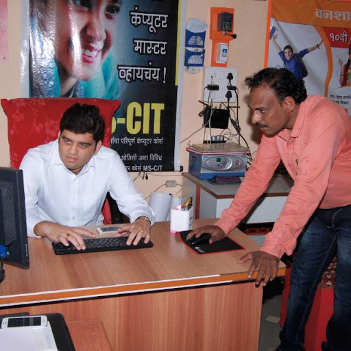 Saivansha Computers, College Road, Shivaji Chowk, Dist Aurangabad, Near S.D.College, Soygaon, Maharashtra 431120, India, Trade_School, state MH