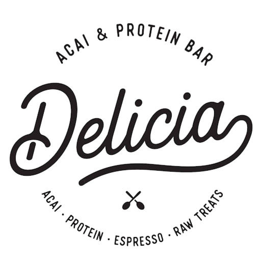 Delicia Acai + Protein Bar logo