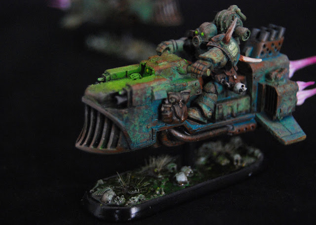 Mariners Blight - A Maritime Inspired Lovecraftian Chaos Marine Army  Blight_Bikes_Painted_10