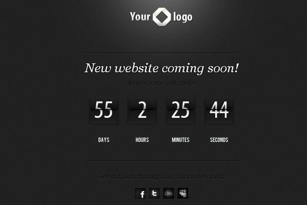 Countdown / construction page Countdown / construction page