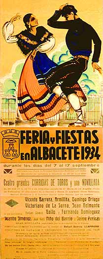 Cartel Feria Albacete 1934