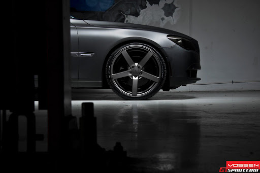 BMW 7-Series on 22 Inch Vossen Wheels